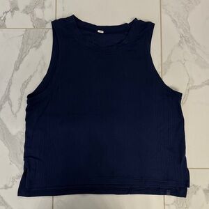 Lululemon Athletica Navy Muscle Tee
